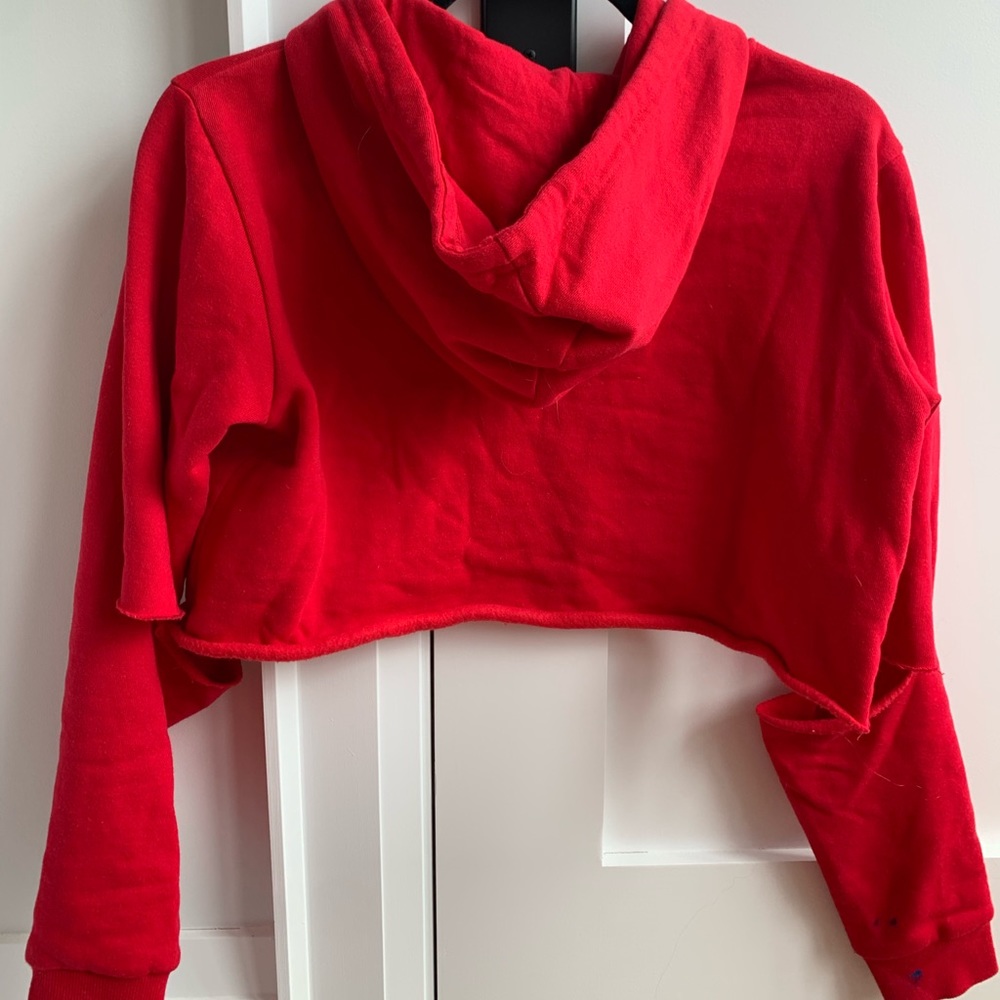 F21 Reworked Cropped Sweater - Picture 8 of 8